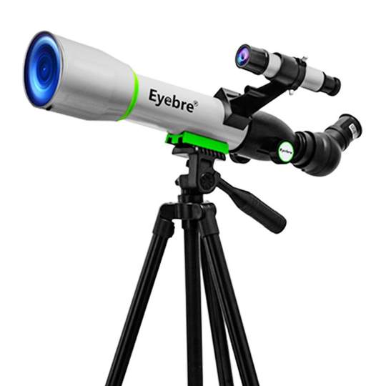 Use a professional telescope to see the vast starry sky