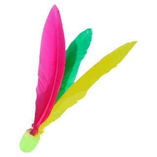 Badminton with 10 small heads