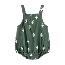 babylove baby sling bag fart clothes summer thin pure cotton gauze sleeveless triangle harem baby crawling clothes