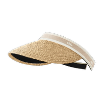 Banana black plastic sunscreen straw hat BM56224 sun hat for women sun protection and heat shielding summer UV protection breathable hat