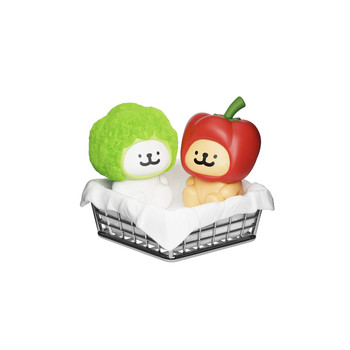Plzdot official line puppy fast food restaurant mini blind box doll cute desktop ornament girl gift