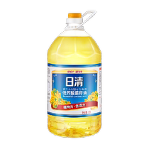 Nissin low erucic acid canola oil 5L edible oil household non-GMO canola oil less oily smoke cooking resistant to frying