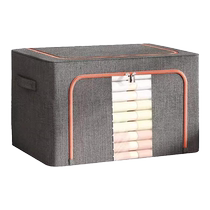 Storage box household storage box finishing box wardrobe layered artifact turnover box drawer type moving packing and organizing box