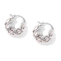 DODOGOGO flash diamond earrings for women high-end niche design exquisite and unique earrings 2024 new popular earrings