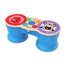 hape multifunctional smart touch electronic drum baby early education melody rhythm wooden childrens toy birthday gift