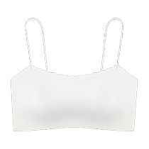 Adairi underwear womens all-in-one tube top camisole with breast pads and thin full-cup seamless bra