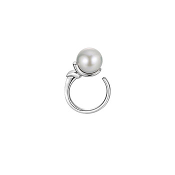 Bailan tile pearl ring open silver jewelry women's original design high-end jewelry ql3807-bk