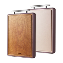Supor black gold sandalwood dual-purpose 99 9% antibacterial cutting board mildew-proof and crack-proof household chopping board wooden chopping board kitchen