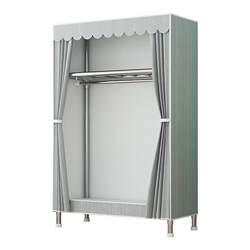 Wardrobe-Style Clothes Drying Rack, Simple Coat Rack, Floor-Standing Indoor Clothes Rack, Household Bedroom Clothes Storage Rack