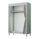 Wardrobe style clothes drying rack simple coat rack floor-standing indoor clothes rack home bedroom clothes storage rack