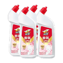 Weiwang toilet fragrance toilet cleaner 500g*4 bottles toilet cleaner toilet liquid toilet sterilization and odor removal