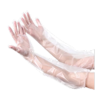 Temeiju disposable CPE gloves kitchen dishwashing gloves 30 pieces winter laundry durable housework gloves