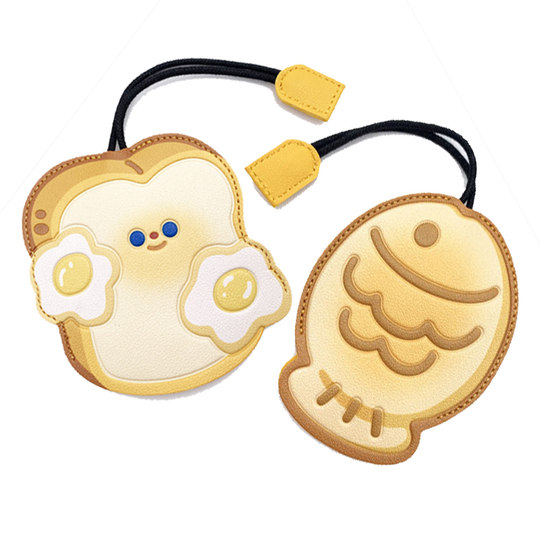 Creative open key bag pull-out cartoon cute large-capacity draw-type universal electric vehicle car key bag