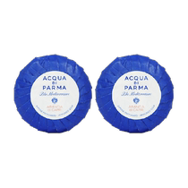 Aqua de Parma Blue Mediterranean Soap 50g*2 Orange Scent Moisturizing and Refreshing