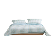 Luolai Home Textiles 40-count Tencel Lyocell bed four-piece quilt cover sheet student dormitory three-piece set