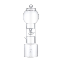 Bincoo coffee ice drip pot glass household cold brew pot portable cold brew bottle drip filter ice brew pot coffee pot