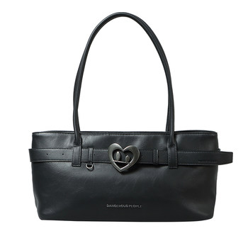 Dangerouspeople Joker Xue Dsp Trendy Brand Heart Strap Handbag Crossbody Bag Versatile Commuter Underarm Bag