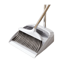 Broom and dustpan set household broom combination sweeping broom soft bristles non-stick hair magic broom with comb teeth