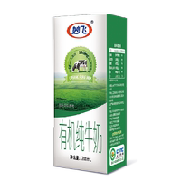 妙飞纯牛奶有机纯牛奶200ml*20盒100%生牛乳学生早餐配料表干净