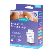 Lansinology Lanthno Imported Breast Milk Storage Milk Bag 50 slices disposable Milk Bag Frozen Refreshing bag 120ml