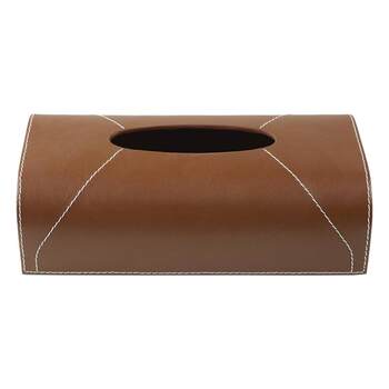 Harborhouse american style home study living room desktop storage tray organizer tissue box leather pete