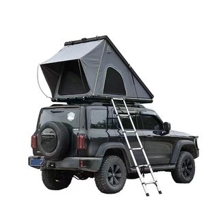 Fully automatic outdoor triangle roof tent camping artifact