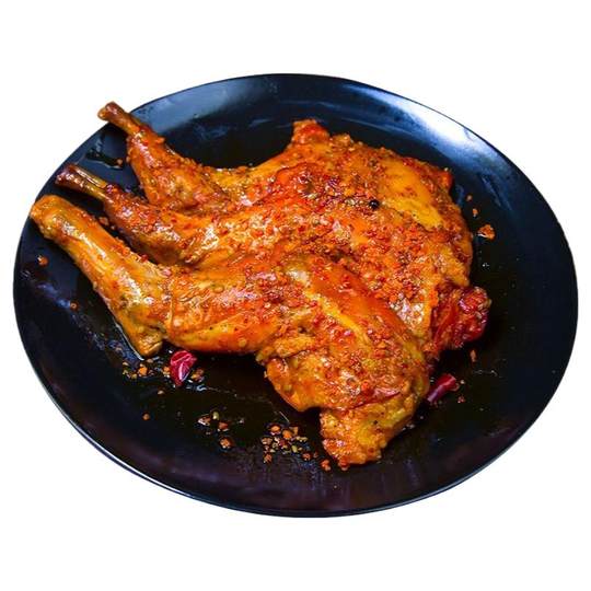 麻辣兔腿零食兔肉冷吃兔手撕2只装四川成都特产网红小吃即食