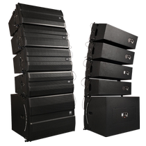 Glenston double 6 double 8 double 10 inch active line array speakers professional large outdoor stage performance waterproof speakers