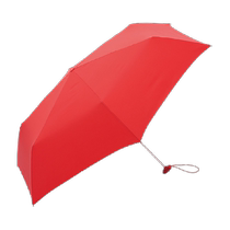 Wpc umbrella non-wet umbrella waterproof spin dry durable folding umbrella solid color compact portable three-fold small red umbrella