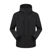 Pathfinder Jacket Mens 2024 Spring and Autumn New Outdoor Travel Mountaineering Cover Velvet Liner Warm Three-Proof Jacket