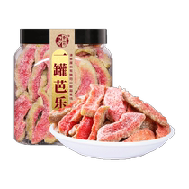 Chunjiangyue a can of guava red heart dried guava 500g canned sour and sweet preserved fruits office dried fruit snacks