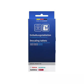 German bosch siemens gaggenau steamer steaming and baking all-in-one coffee machine special descaling tablets 18g*6 tablets