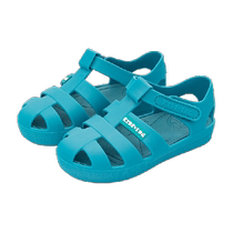 kidsing baby sandals Roman jelly shoes 2024 summer new childrens Baotou mens and womens hole shoes