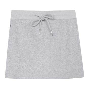 Xinbangbang sports style hip-hugging short skirt and guard skirt hot girl slim drawstring casual gray skirt women 2024 new style