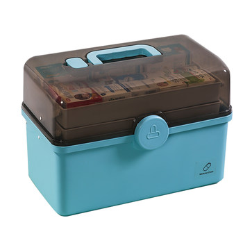 Home equipped with large capacity first aid medical box