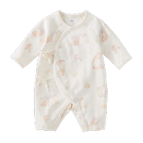 David Bella baby clothes 2024 new baby air-conditioned clothes for female babies newborn onesies male baby monk clothes