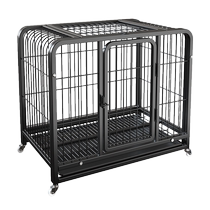 Dog cage for large and medium-sized dogs indoor with toilet small pet dog cage Golden Retriever Labrador dog cage