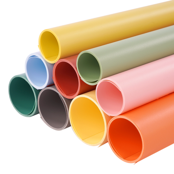 Morandi color pvc waterproof double-sided cardboard background cloth