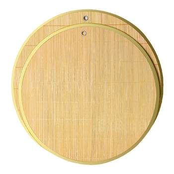 Bamboo dumpling curtain cover curtain placemat tray