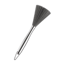 304 stainless steel pot brush wire brush pot artifact kitchen special long-handled pot washing brush household cleaning brush and dishwashing brush