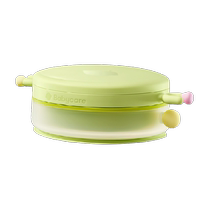 babycare baby stainless steel large-capacity dinner plate suction cup silicone food bowl independent eating childrens tableware