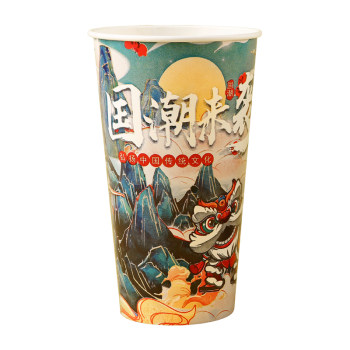Bobo chicken skewers bucket disposable oden cup fried skewers bucket cup cold pot packing box bbq stick special paper cup