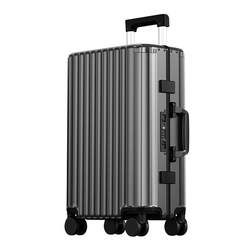 Roaming ໃຫມ່ອາລູມິນຽມ magnesium alloy suitcase ໂລຫະ trolley suitcase boarding case 20 ນິ້ວ 24 ຜູ້ຊາຍແລະແມ່ຍິງ 26