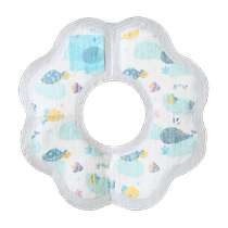 Baby disposable bibs and saliva wipes 20 pieces waterproof baby bib for spitting milk thin model for newborn girls