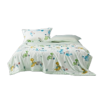 SILKUEEN Silkworm Queen Childrens Tencel Summer Quilt 100% Silk Air Conditioning Quilt Washable Summer Thin Quilt