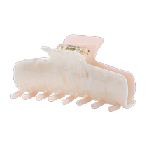 DODOGOGO Twisted Ripple Hair Clip Womens Simple Small Fresh Shark Clip Simple Spring New Clip Hair Accessories