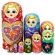 Popular ten-layer handmade wood matryoshka doll