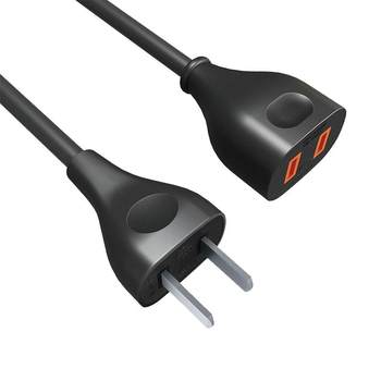 Weyou thickened power extension cord is suitable for air conditioning, computer monitoring, desk lamp, two-hole travel electric fan, tv