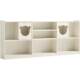 Lin's Home Cream Style Children's Bookcase Living Room