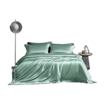 Luolai Life LOVO pure cotton 100-count long-staple cotton four-piece quilt cover bed sheet light luxury bed three-piece set